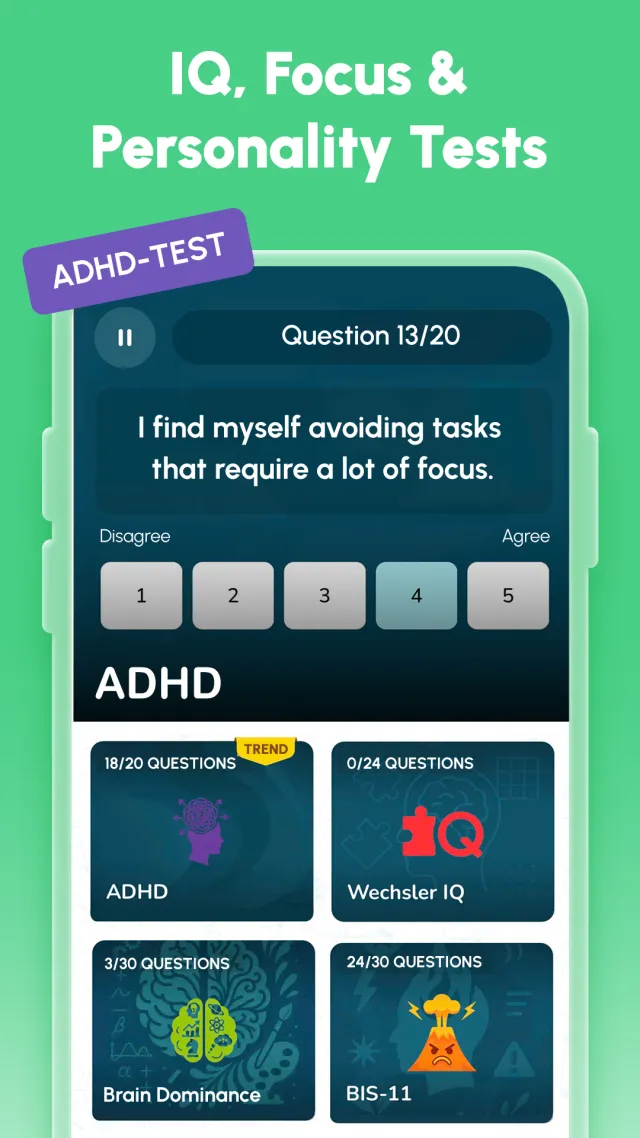 Brainova: IQ Test & Logic Game - Screen 3