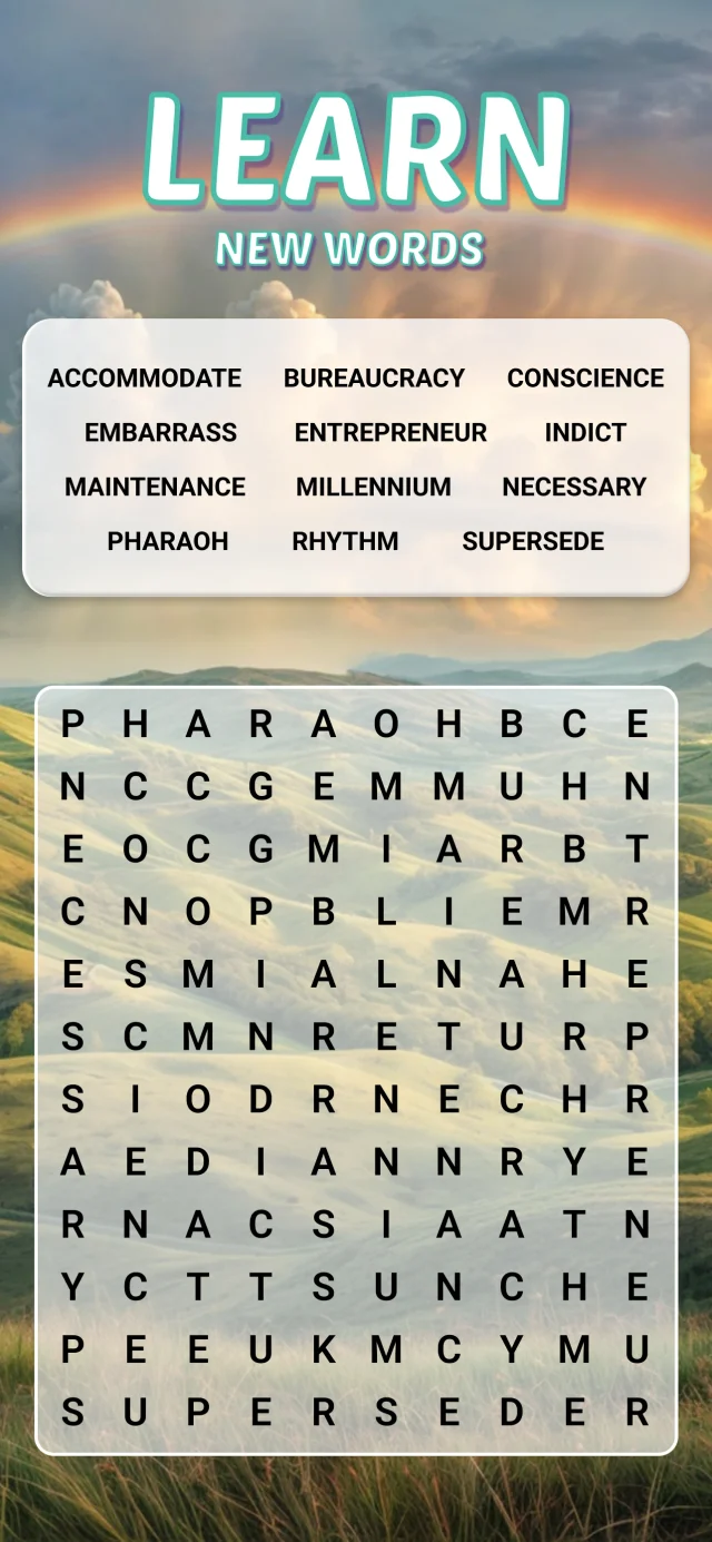 Word Search Explorer - Screen 3
