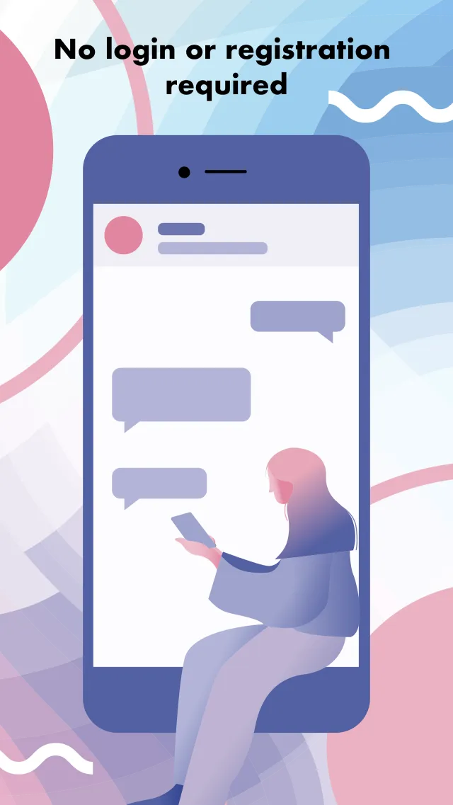 Anonymous Chat / AnonChat - Screen 1