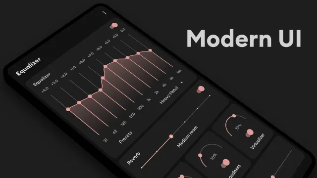Flat Equalizer - Bass Booster - Screen 1