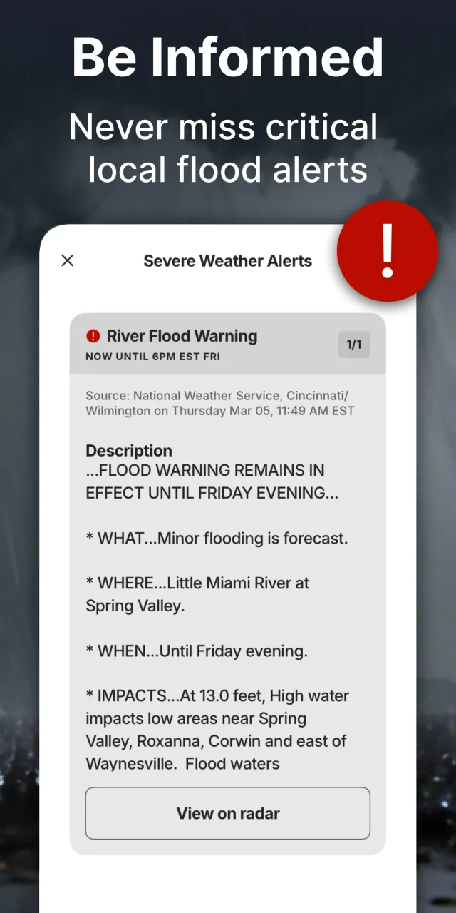 The Weather Channel - Radar - Screen 3