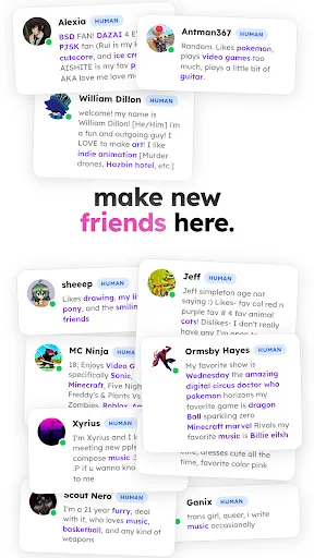 shapes.inc - AI with friends - Screen 3