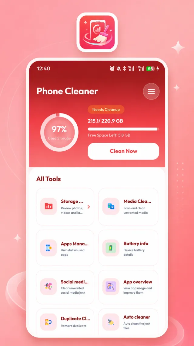 Aurevion Phone Cleaner - Screen 1
