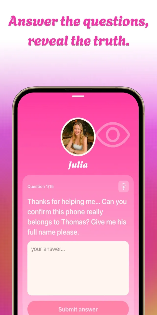 Leaked · Mobile Detective - Screen 4