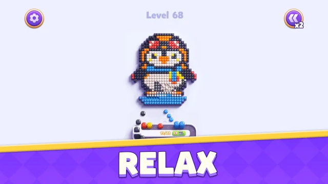 Jewel Loop - Coloring Sort - Screen 6