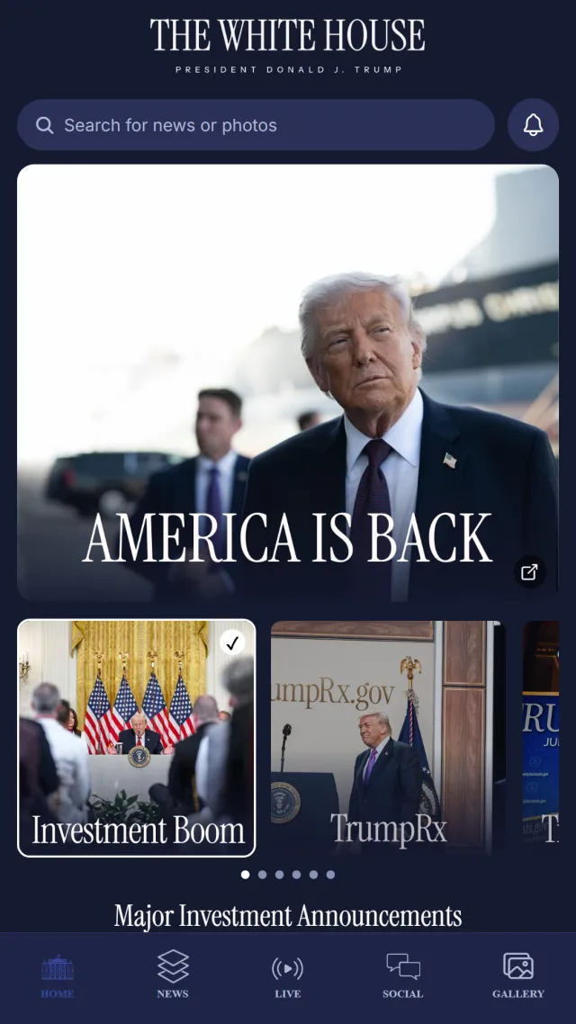 The White House - Screen 1