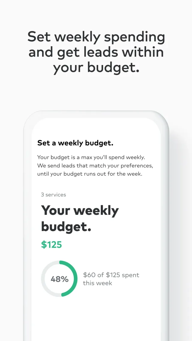 Thumbtack for Professionals - Screen 4