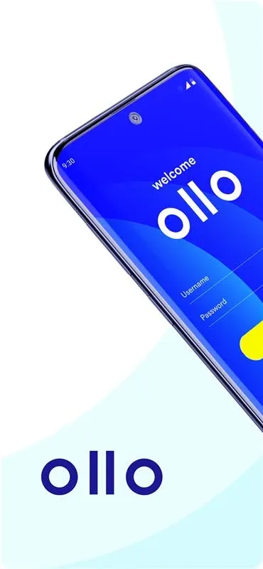 Ollo Credit Card Mobile App - Screen 1