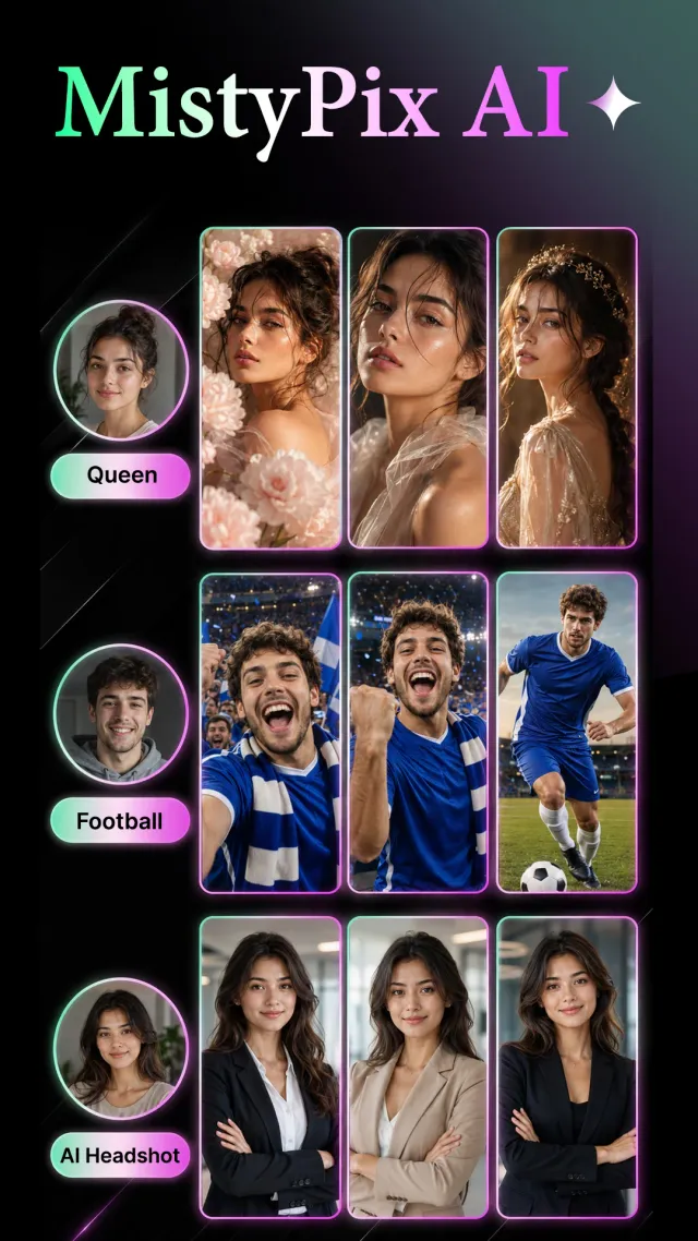 MistyPix: AI Image Generator - Screen 1