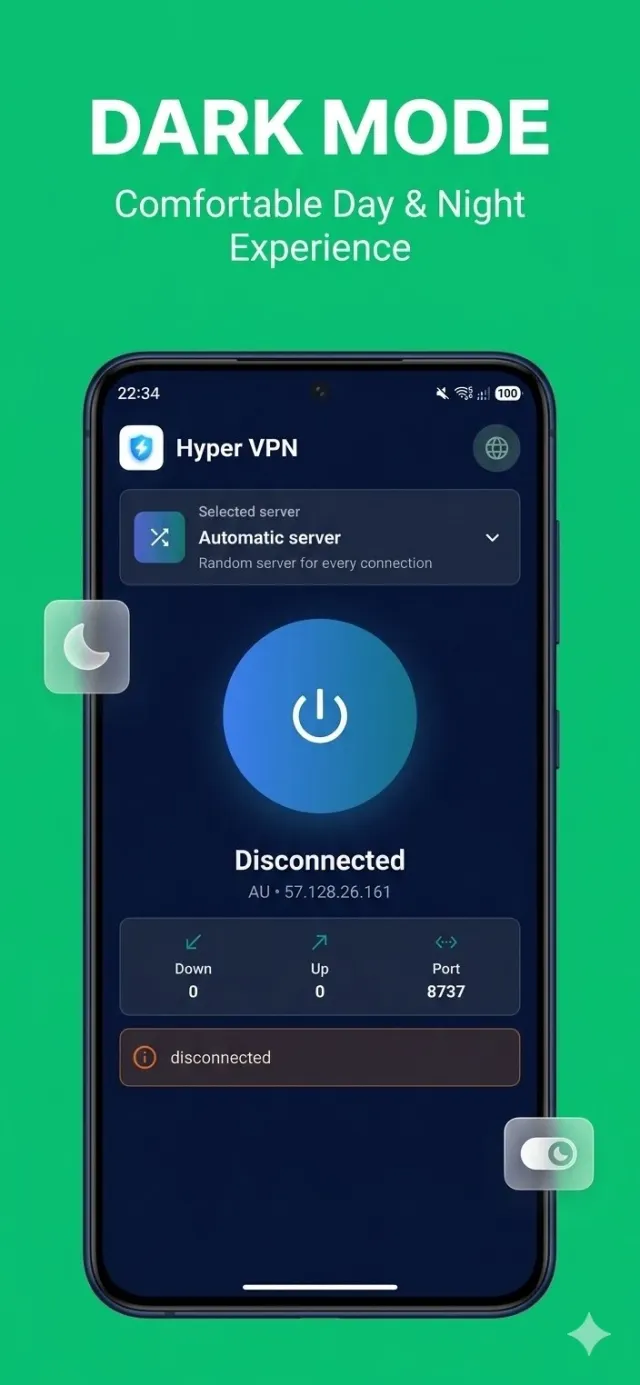 Hyper VPN فیلتر شکن قوی پرسرعت - Screen 5
