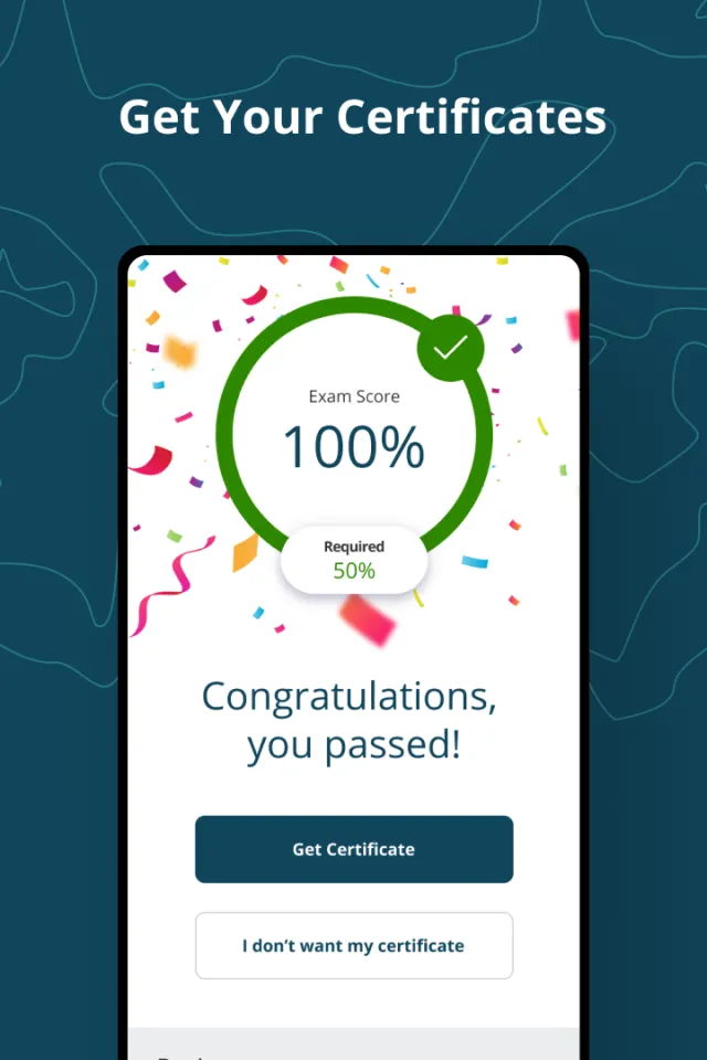 Relias Learner - Screen 3