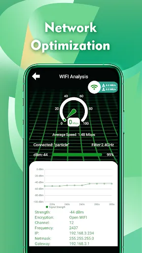 Network WiFi Scan - Screen 2