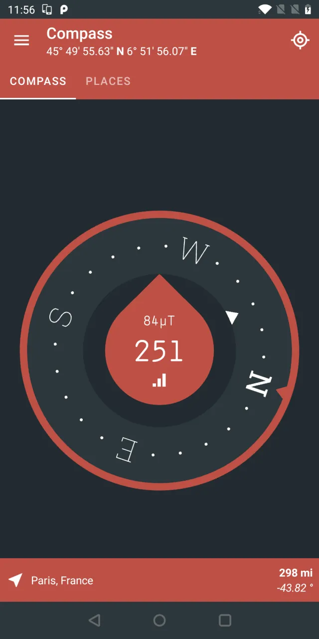 Compass - Screen 4