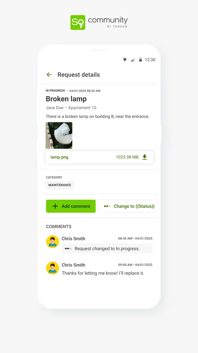 TownSq Community - Screen 4