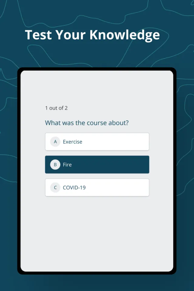 Relias Learner - Screen 6