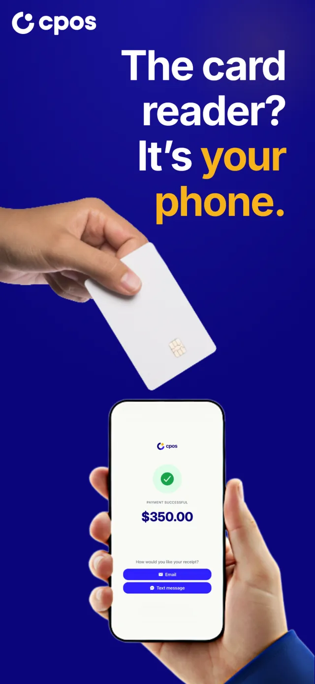 CPOS: Tap to Pay Card Reader - Screen 1
