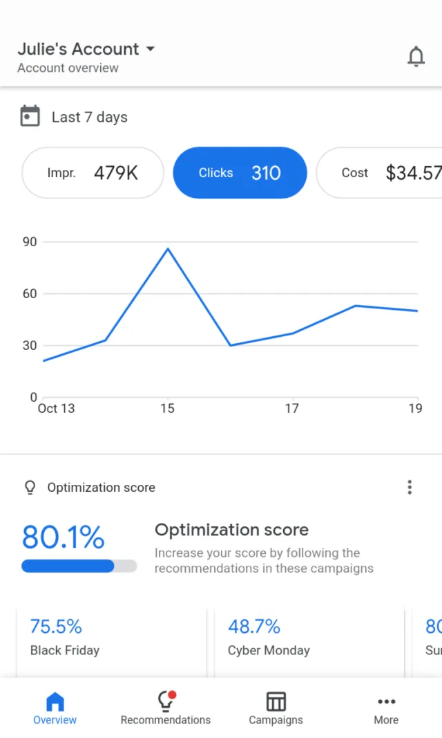 Google Ads - Screen 1