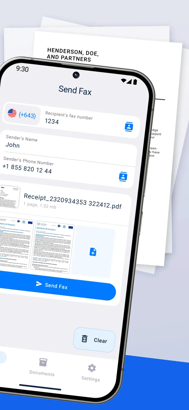 FaxFree: Send Faxes from Phone - Screen 2