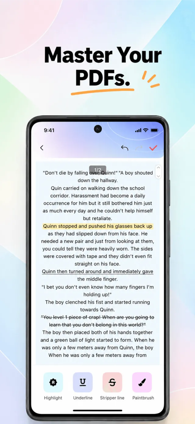 PDF Reader-Swift Doc Converter - Screen 2