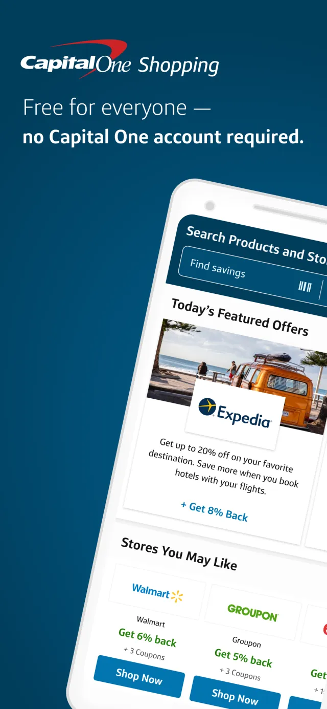 Capital One Shopping - Screen 1
