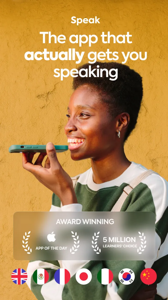 Speak: Language Learning - Screen 1
