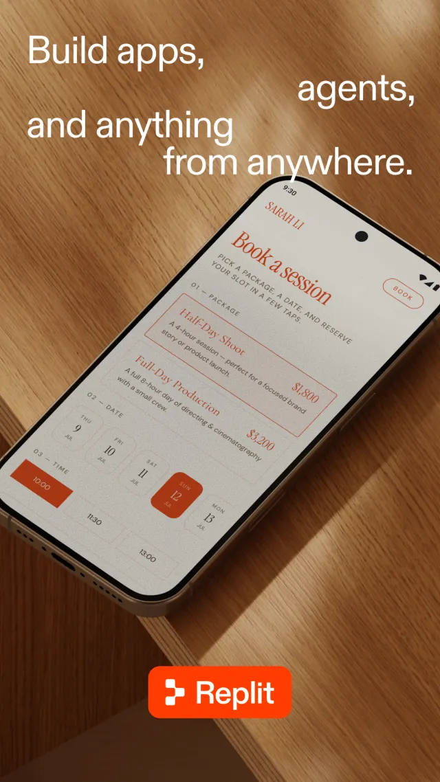 Replit: Vibe Code with AI Fast - Screen 1