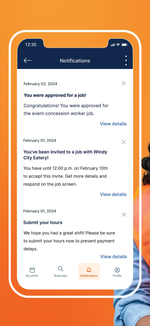JobStack for Work | Daily Pay - Screen 6