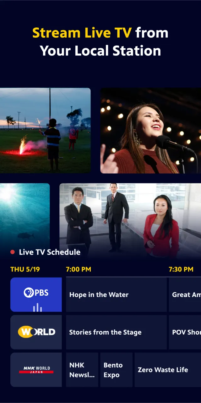 PBS: TV Shows & Documentaries - Screen 2
