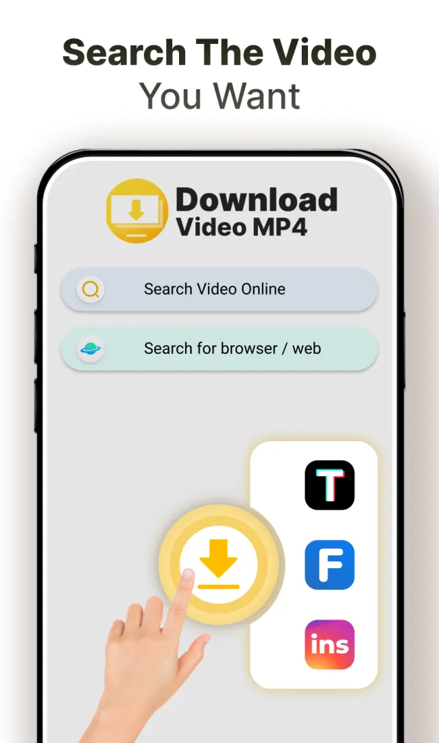 Video Downloader & Player HD - Screen 1