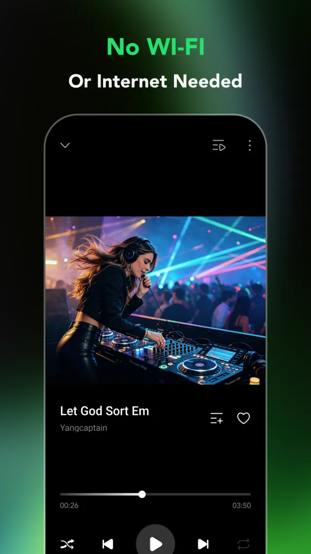 Lilt - Offline Music Player - Screen 3