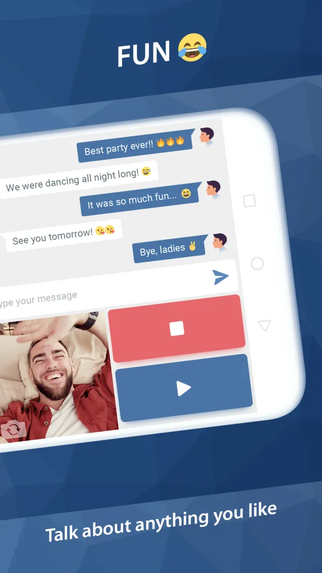 Minichat - The Fast Video Chat - Screen 2