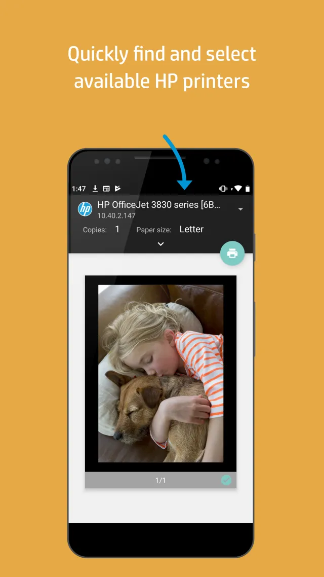 HP Print Service Plugin - Screen 3