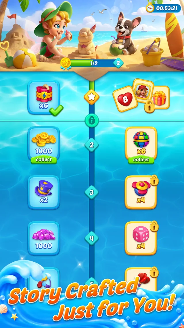 Matching Story - Merge & Match - Screen 6