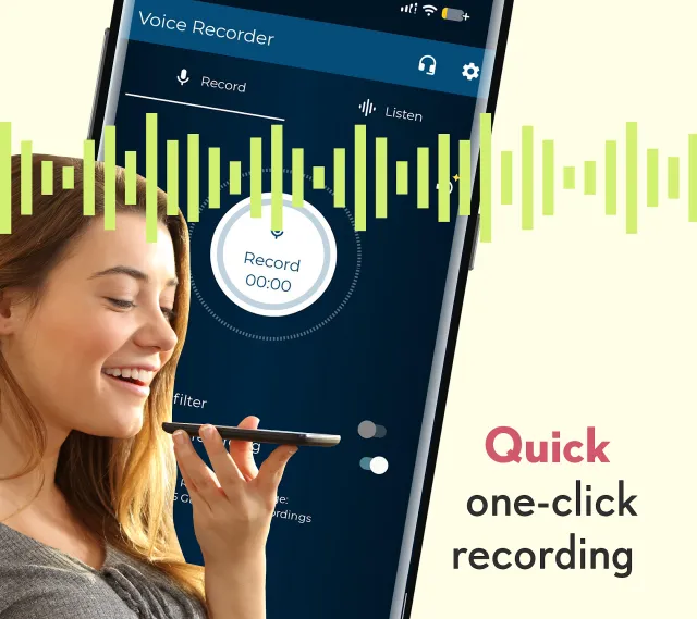Voice Recorder: Memos & Audio - Screen 1