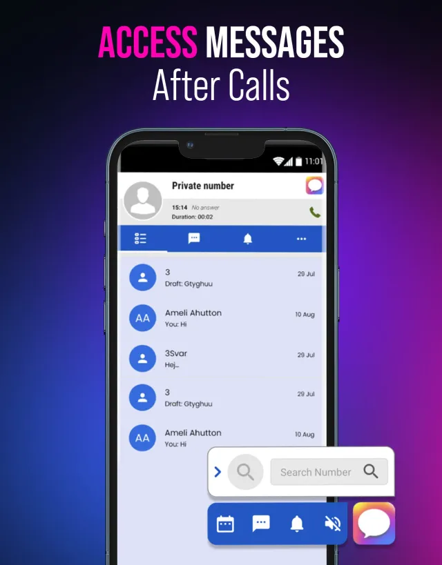 Messages - SMS, Chat Messaging - Screen 4
