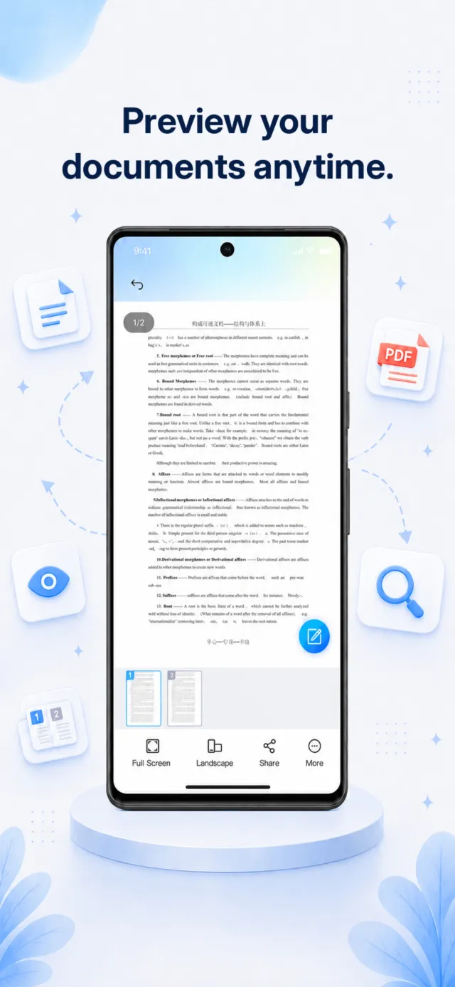 Lite PDF Manager-PDF Reader - Screen 3