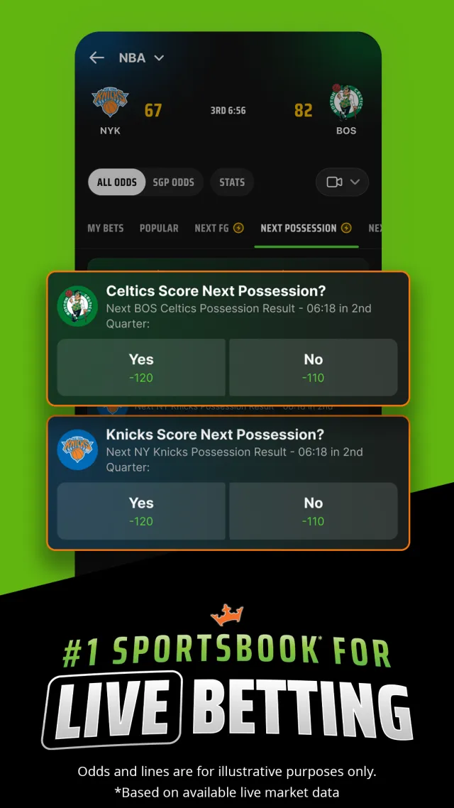 DraftKings: Sports & Casino - Screen 3