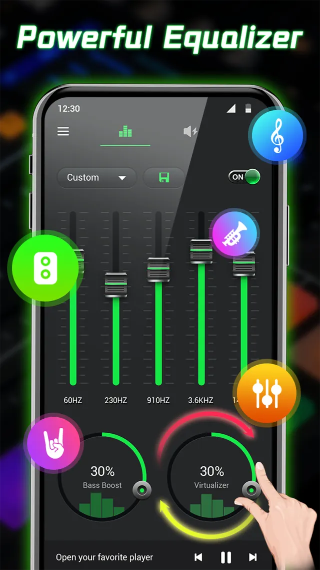 Equalizer- Bass Booster&Volume - Screen 2