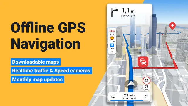 Sygic GPS Navigation & Maps - Screen 1