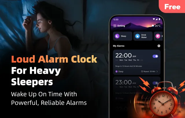 Alarm Clock for Heavy Sleepers - Screen 1