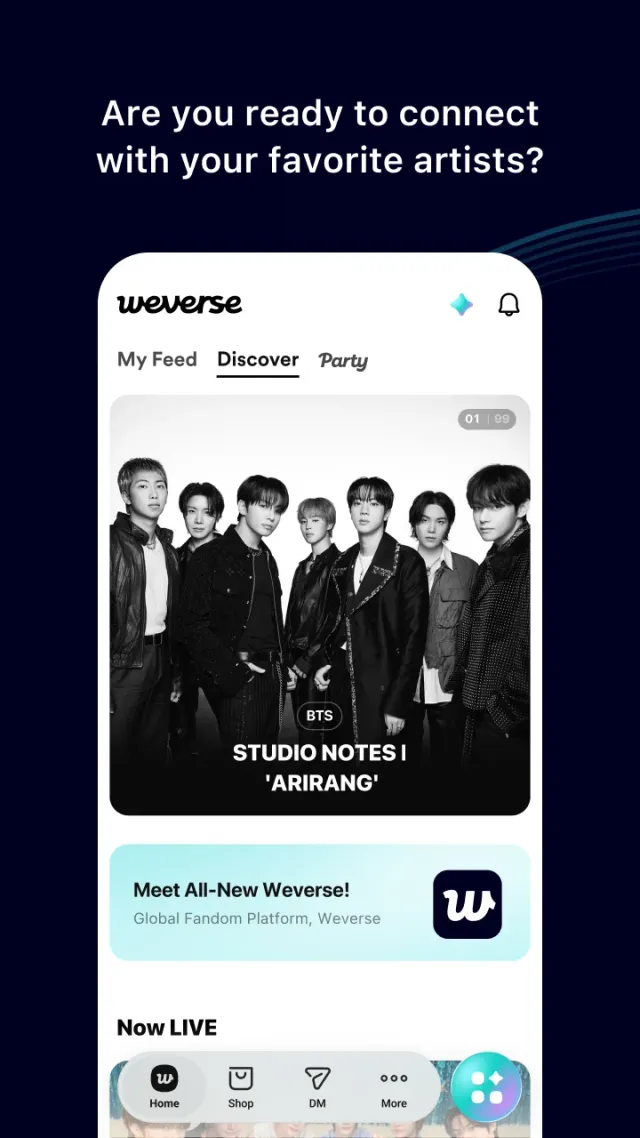 Weverse: Connect with Artists - Screen 2