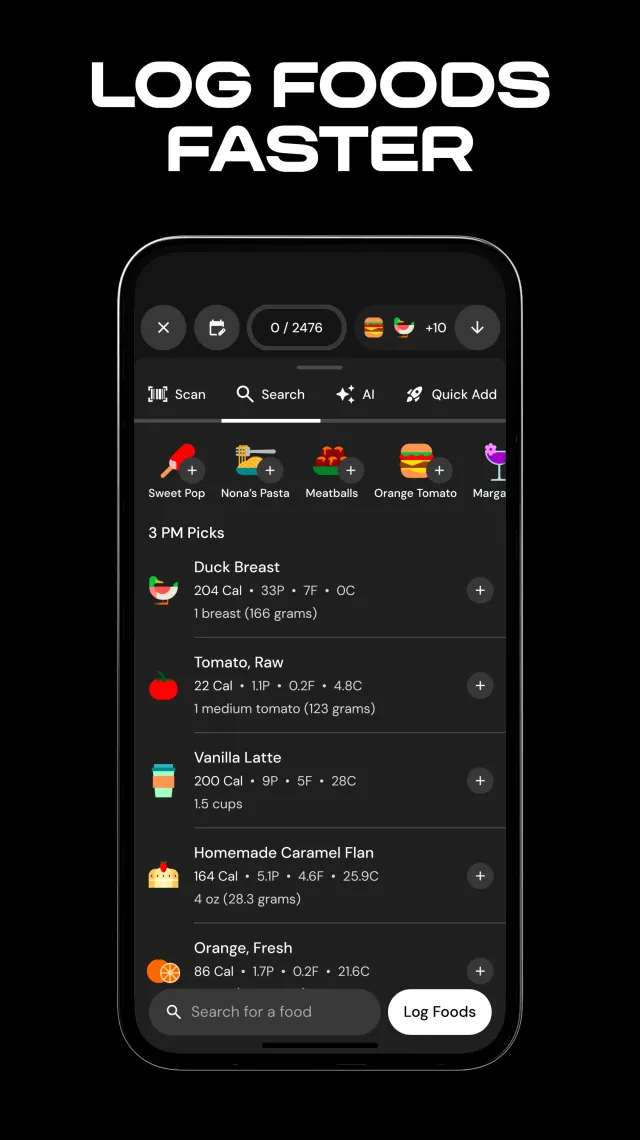 MacroFactor - Macro Tracker - Screen 2