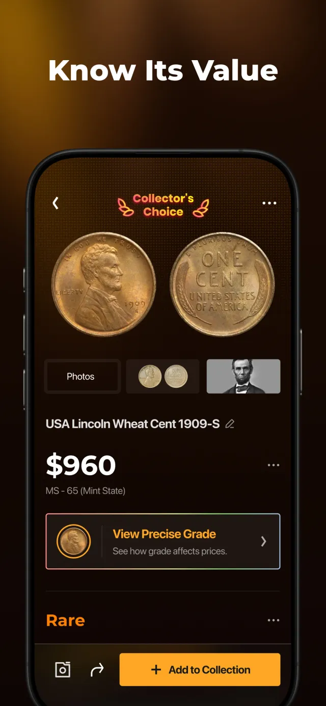 CoinSnap - Coin Identifier - Screen 3