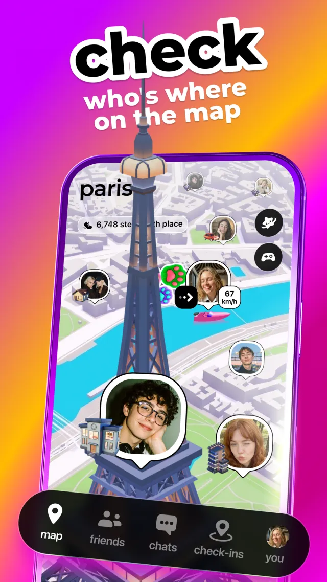 Blink - friends location - Screen 2