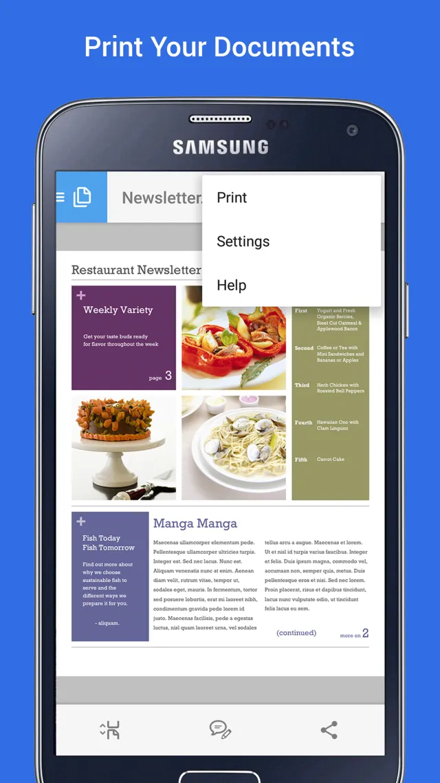 Samsung Print Service Plugin - Screen 3