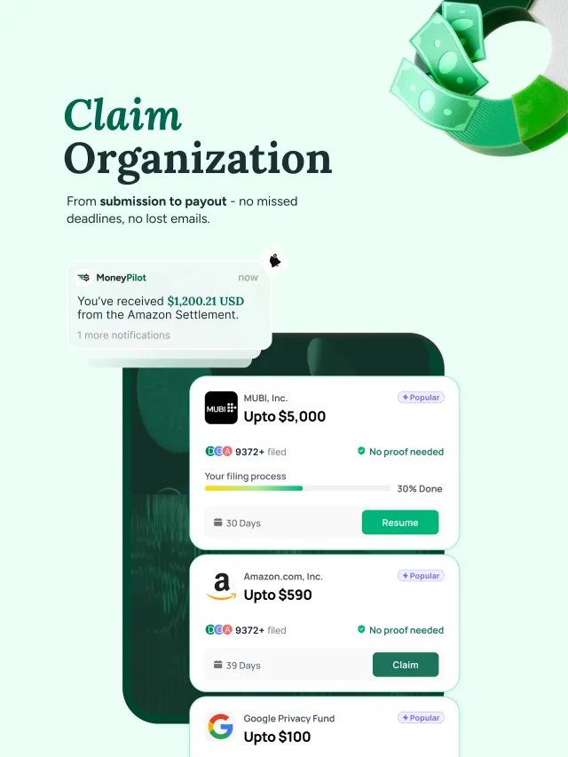MoneyPilot : Class Action - Screen 7