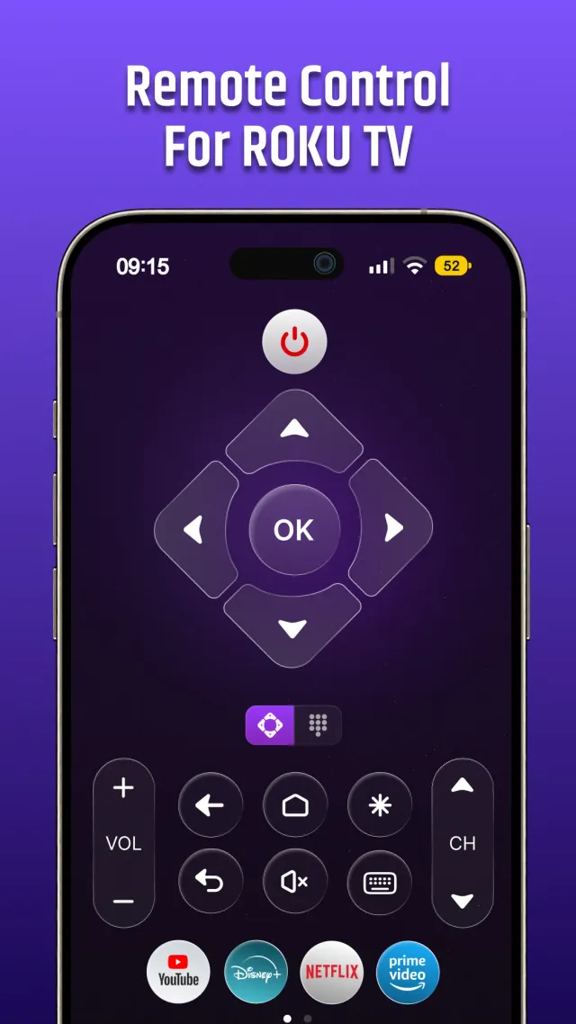 Roku Remote Control & TV Cast - Screen 1
