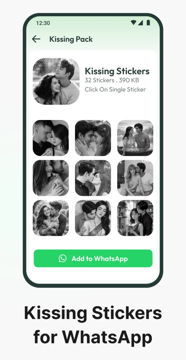 Romantic Love Emoji WAStickers - Screen 7