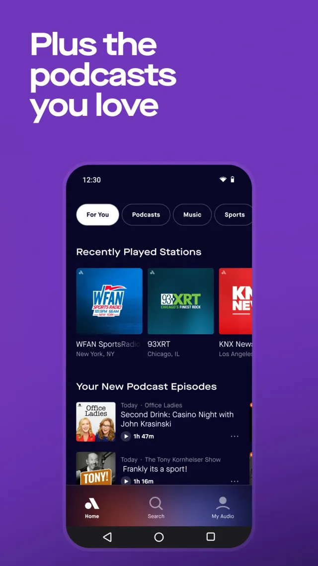 Audacy: Radio & Sports Talk - Screen 3