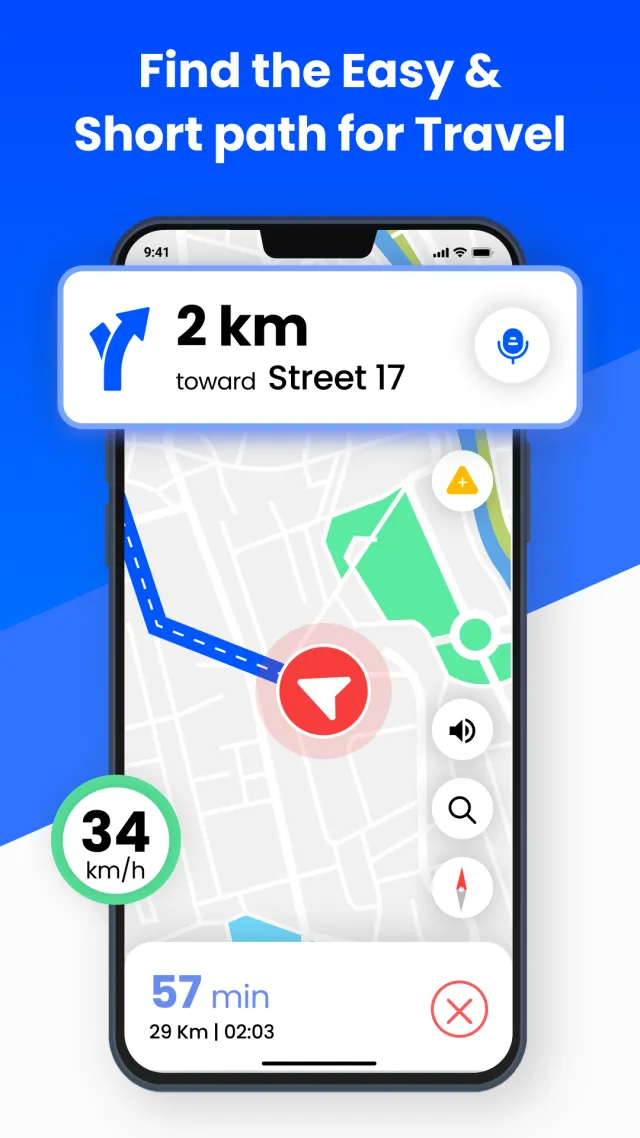 GPS Navigation: GPS, Maps - Screen 1